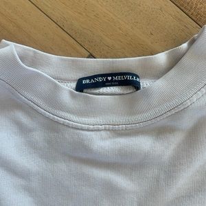 Pale pink BRAND NEW Brandy Melville Crewneck